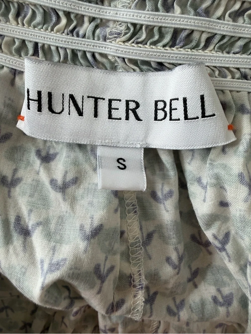 Hunter Bell Ditsy Floral Imogen Blouse & Jemma Shorts Set, Size Small